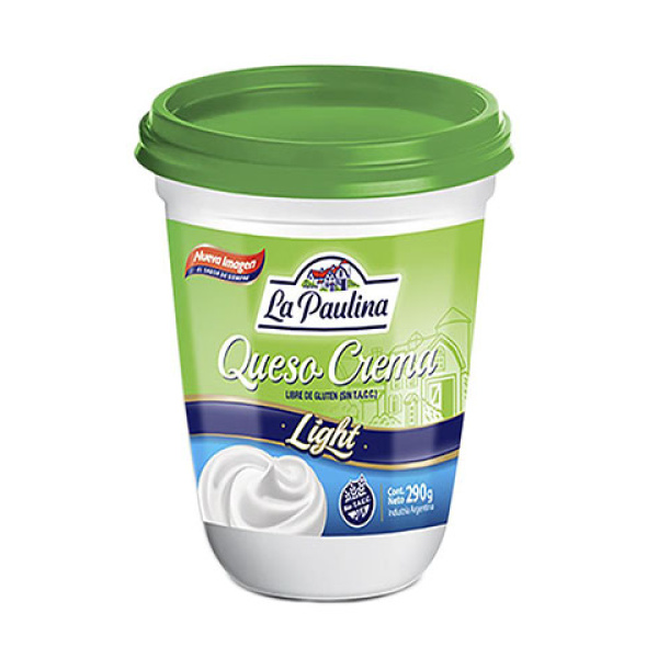 La paulina queso crema x290g light