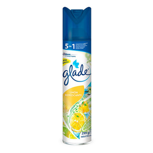 Glade aerosol 380cc limon refrescante