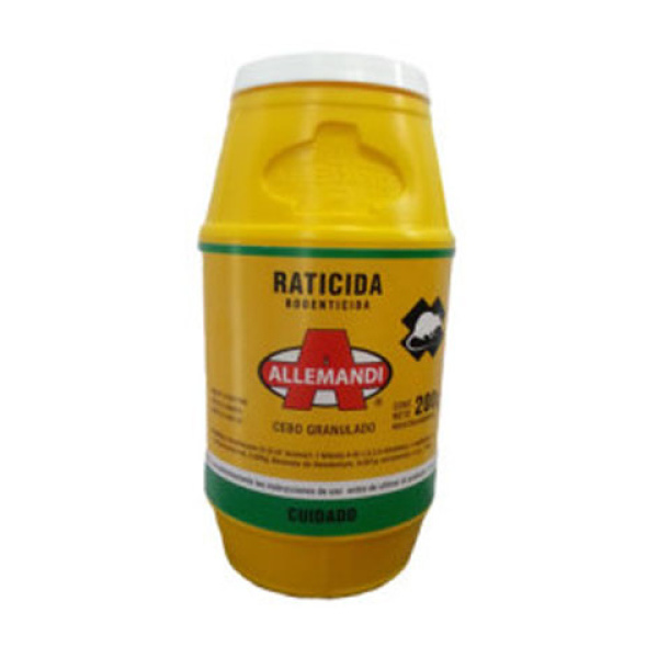 Allemandi raticida grano tarro x200g
