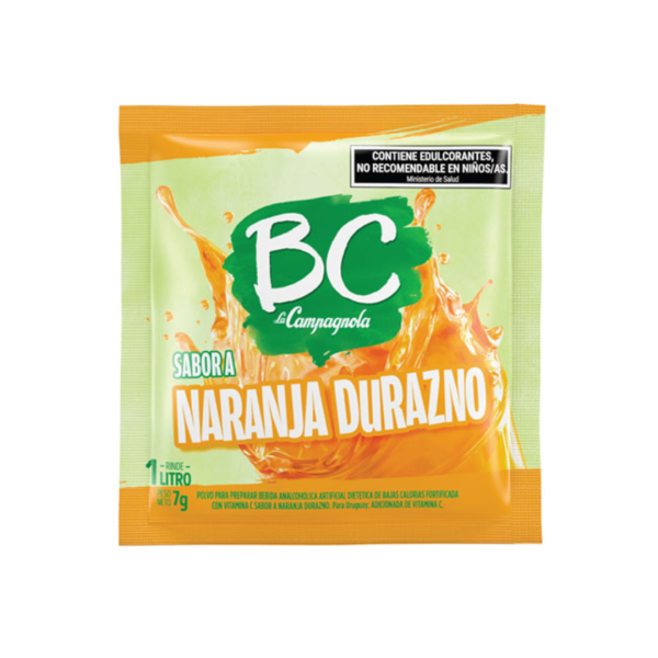 Bc pvo p/beb 7g naranja-durazno
