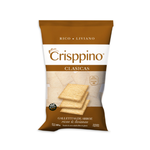 Crisppino clasica x100g sin t.a.c.c