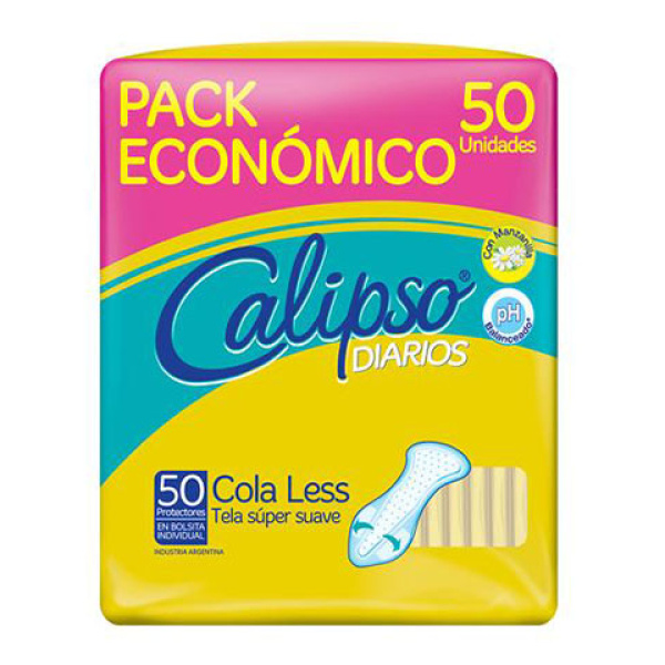 Calipso prot diario x50u cola less