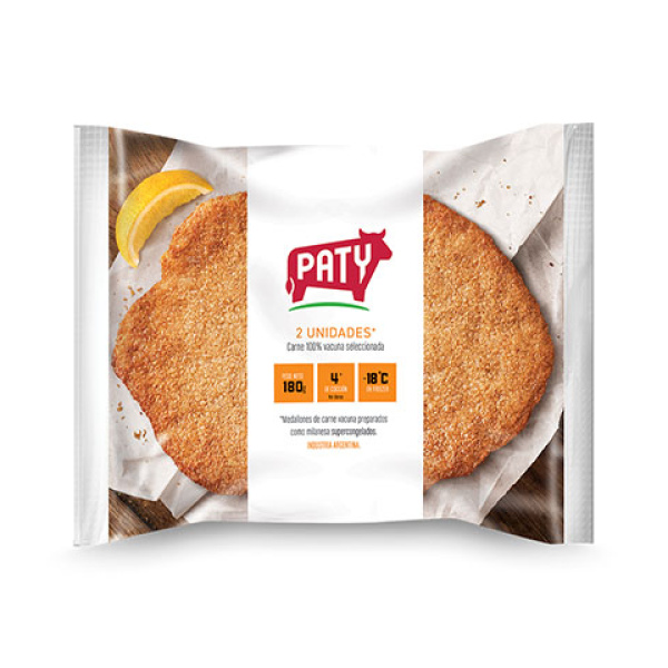Paty milanesa x 2 100g