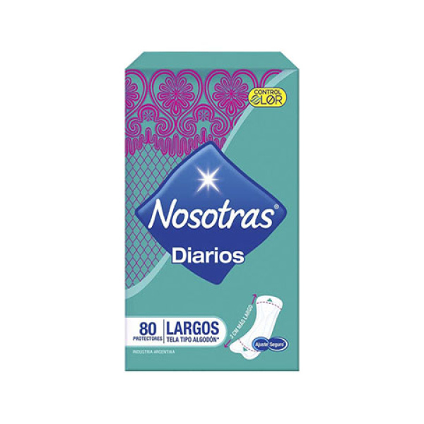 Nosotras pr diarios x 80 largos