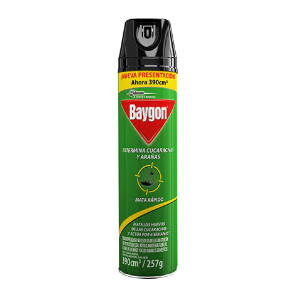 Baygon aer mata cucaracha-araña 300ml
