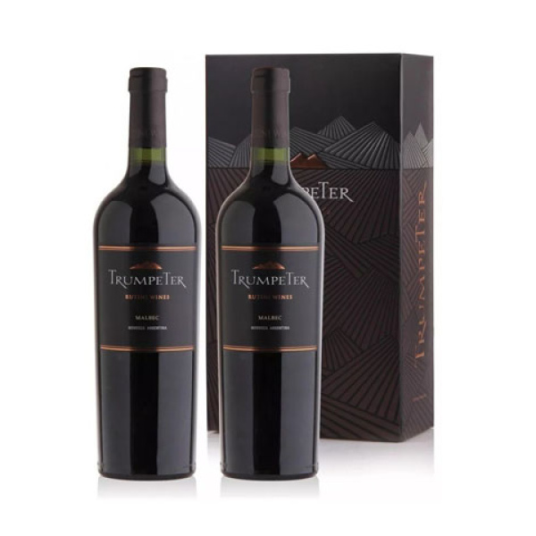 Trumpeter vino 2 x750 malbec est.