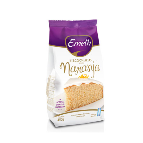 Emeth bizcochuelo naranja x450g
