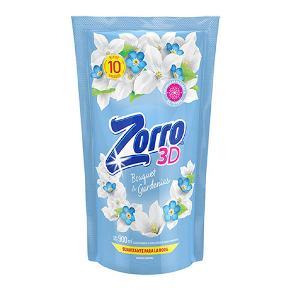 Zorro suavizante dp 900ml elegante
