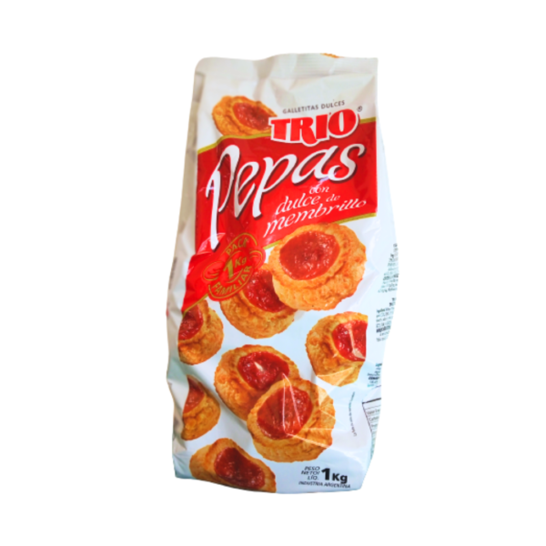 Trio gall. pepas x1k membrillo