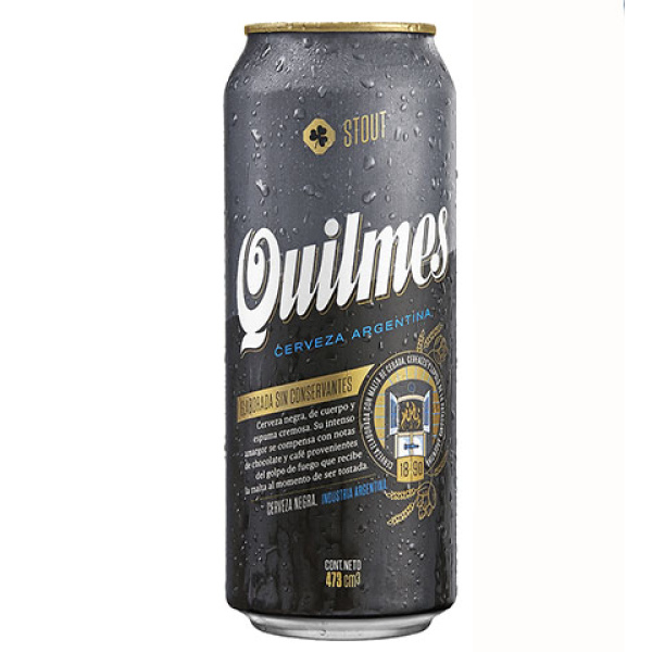 Quilmes lata stout 473ml