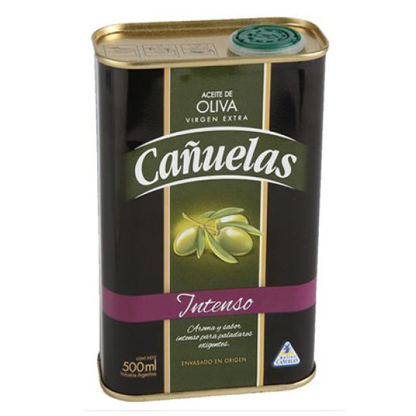 Cañuelas aceite de oliva x500 intenso lata