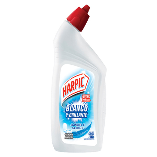 Harpic x 500ml blanco y brillo