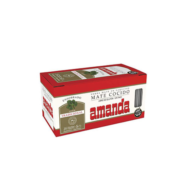 Amanda mate cocido ensobrado x25u