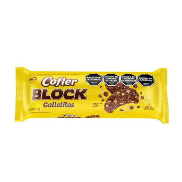 Cofler galletitas block x124g
