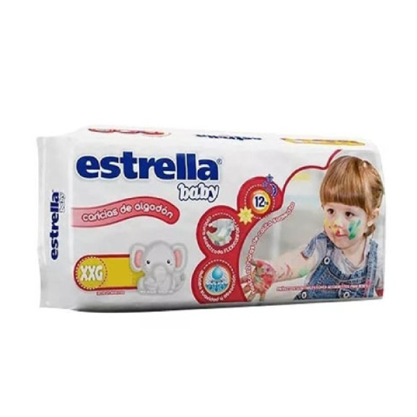 Estrella pañales baby xgrande h. x34 u