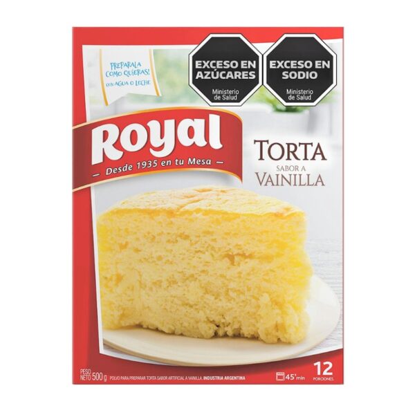 Royal bizcochuelo x 500g vainilla