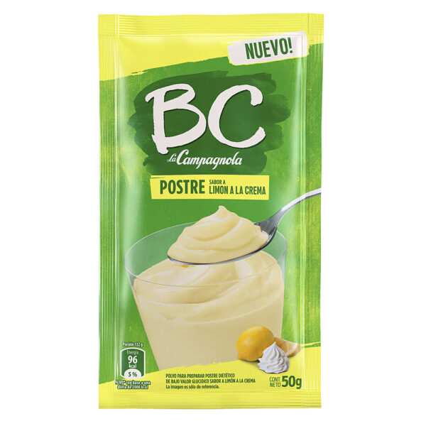 Bc postre x50g limon crema