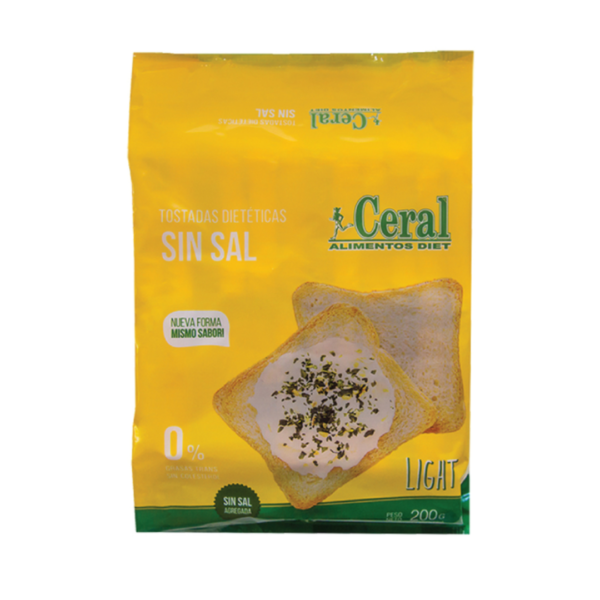 Ceral tostadas diet x200g s/sal
