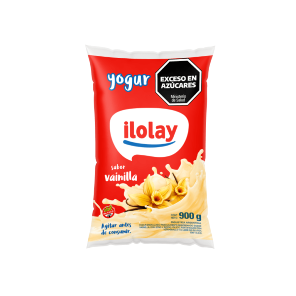 Ilolay yogur ent x900g vainilla sachet