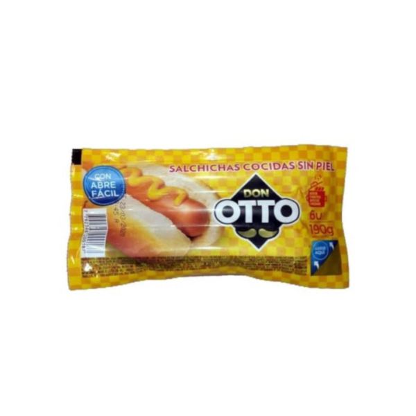 Don otto salchichas x 6 unid
