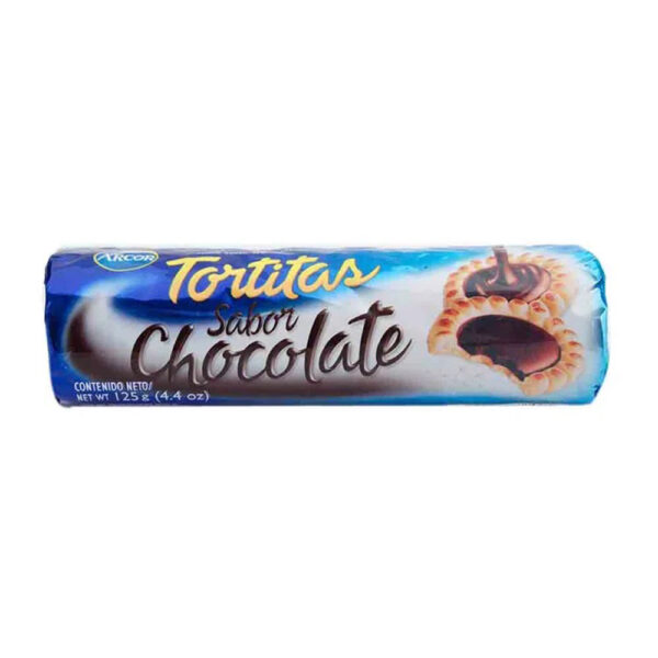 Arcor gall.tortitas x125g chocolate