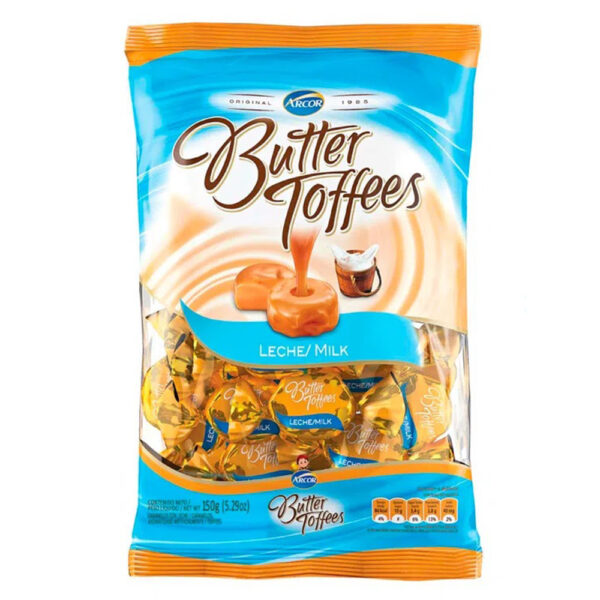 Arcor caramelo x140g b.toffee leche