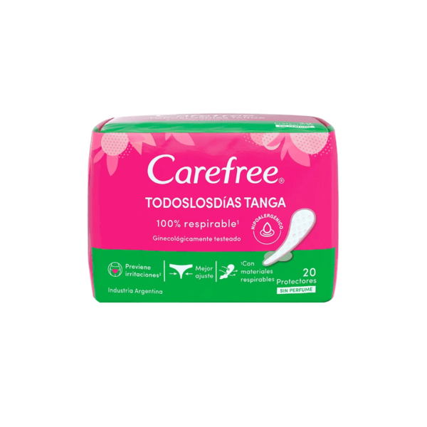 Carefree t/los dias tanga x20 un