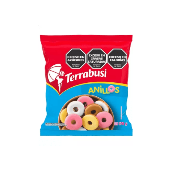 Terrabusi anillos surtidos 160g