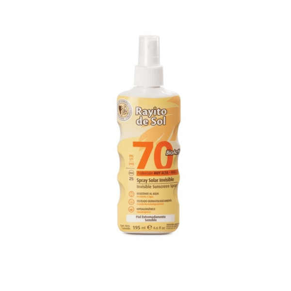 Rayito de sol spray invisi 195ml fps70