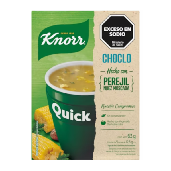Knorr quick x 5u choclo