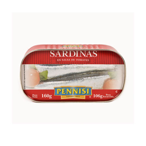 Pennisi sardinas x160g c/tomate