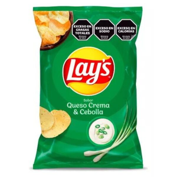 Pepsico lays queso-cebolla 77g