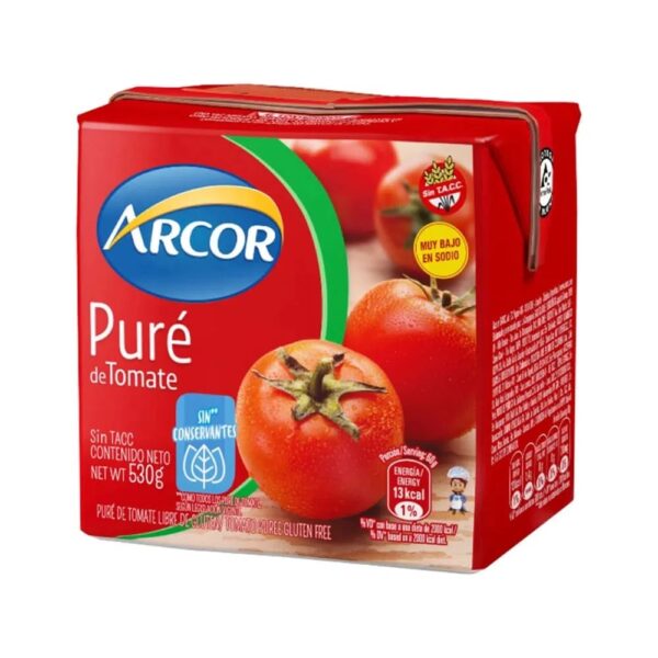 Arcor pure tomate x 530g