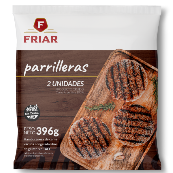 Friar hamburguesa 2 x396g