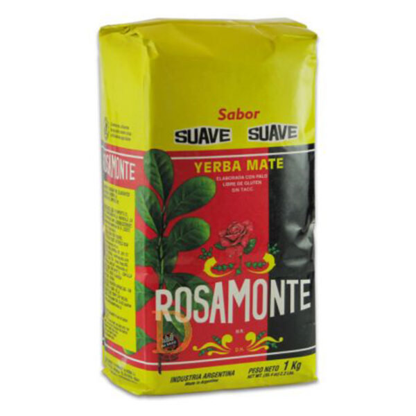 Rosamonte yerba x 1kg suave
