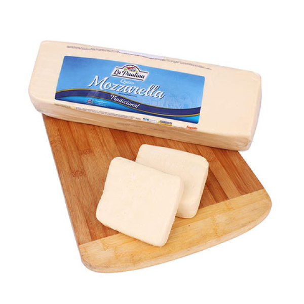 La paulina mozzarella barra x 100 gramos