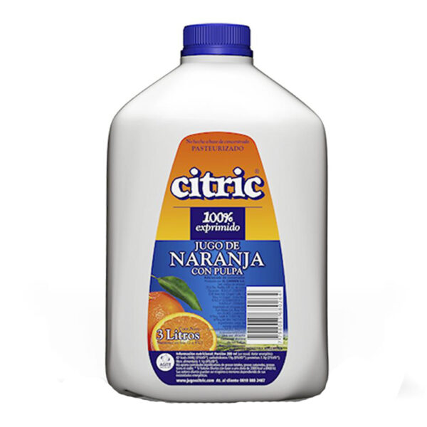 Citric jugo x3l naranja