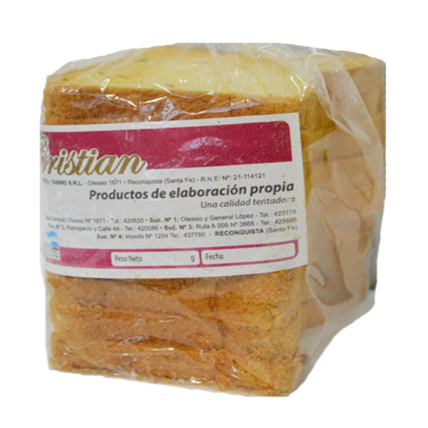 Cristian tostadas x unidad