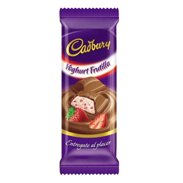 Cadbury chocolate 162g yoghurt frutilla