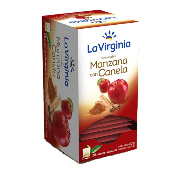 La virginia te x20saq manzana c/canela
