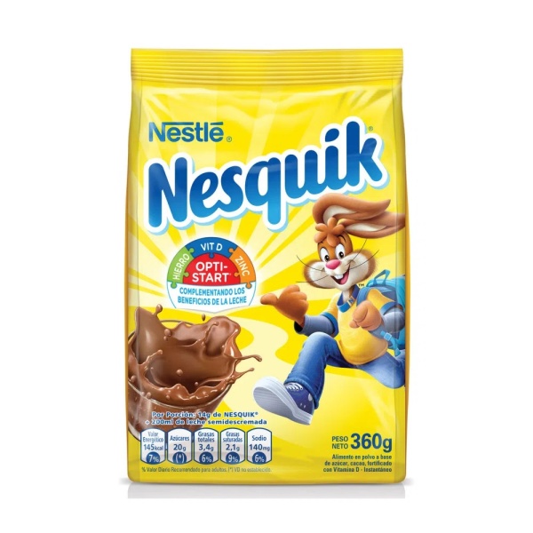 Nesquik 360g alim en pvo instantaneo