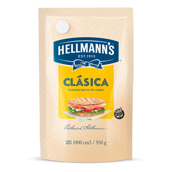 Hellmanns mayonesa clasica x950g dp