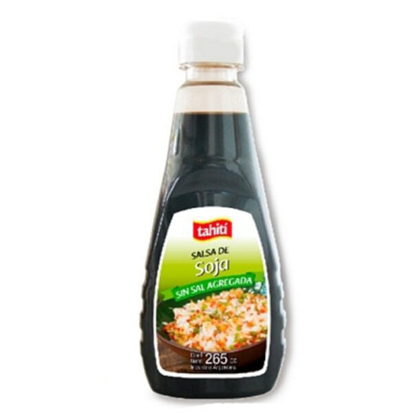 Tahiti de salsa soja s/sal x 265cc