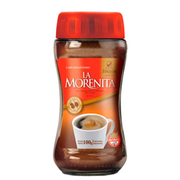 La morenita cafe inst x100g intenso