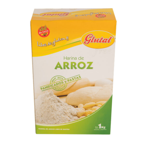 Glutal harina de arroz x1k