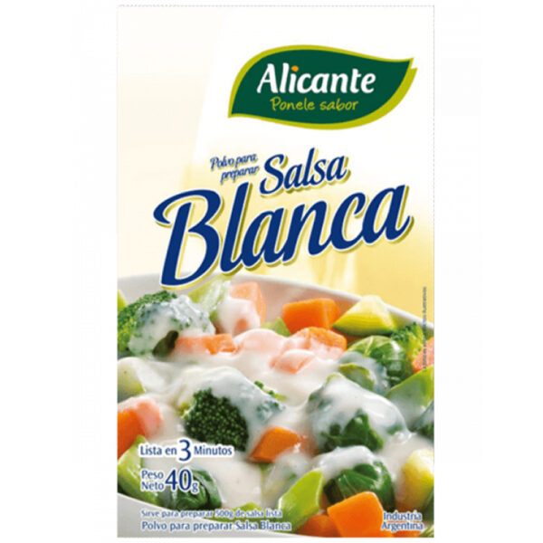 La virginia salsa blanca x40g