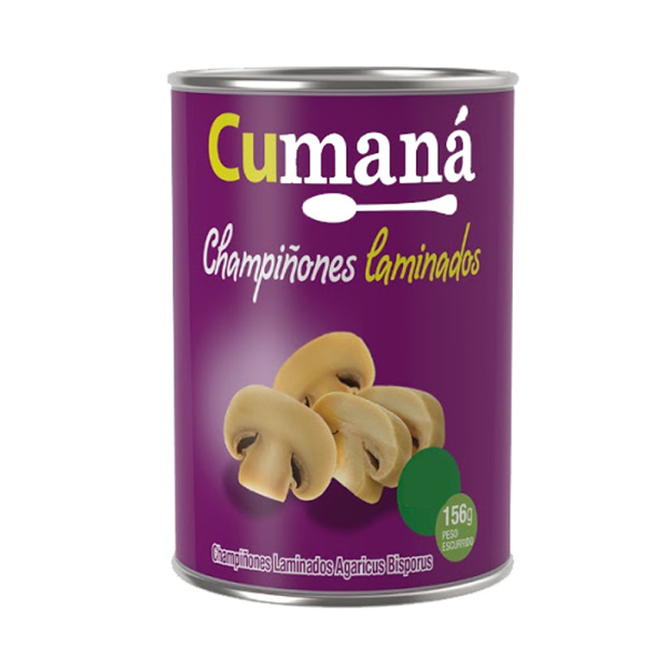 Cumana champignon 400g laminados