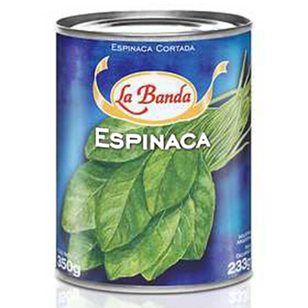 La banda espinaca cortada x350g
