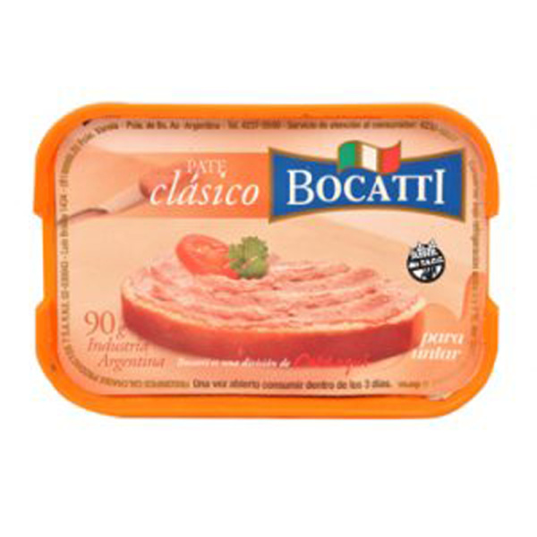 Bocatti pate de clasico 90g