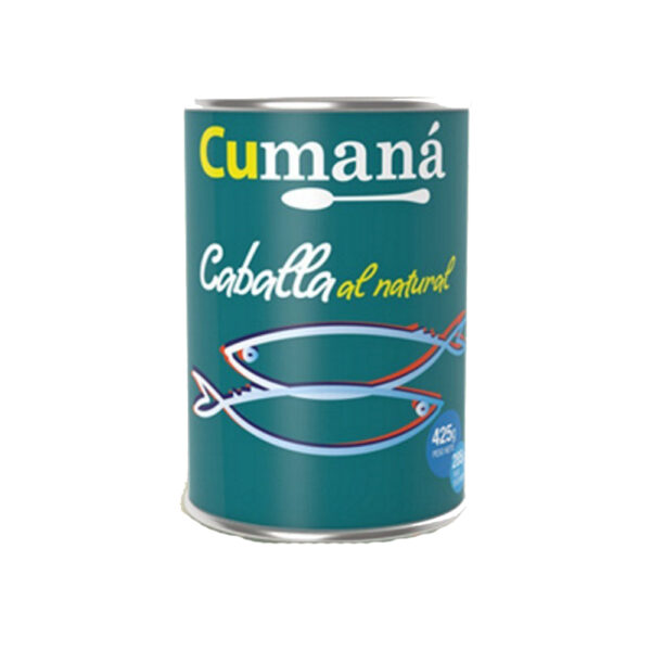 Cumana caballa x425g al natural